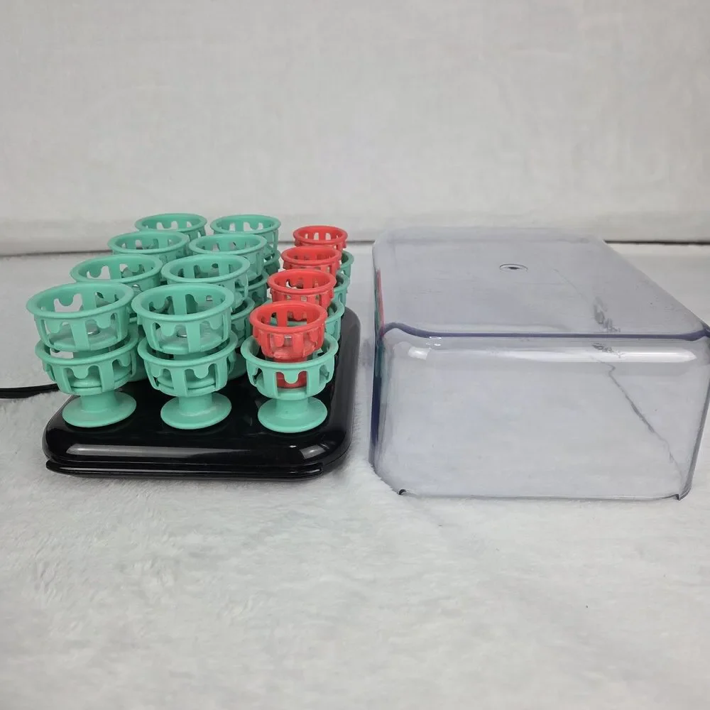 Vintage Clairol Lock ’n Roll BT-1 Hair Setter 24 Rollers Tested Works - Picture 5 of 11